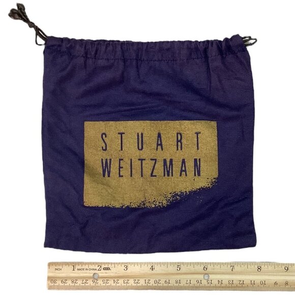 Stuart Weitzman Blue Drawstring Dust Bags - Set Of 2 - Picture 4 of 5